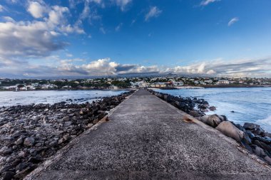 Saint Pierre, La Reunion Adası, Hint Okyanusu, 26 Nisan 2016, Saint Pierre, Fransa