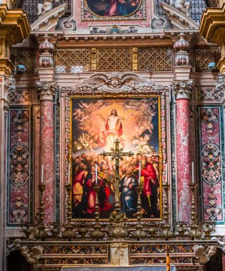 NAPLES, ITALY 16 MAYIS 2014 San Gregorio Armeno kilisesi detayları, 16 Mayıs 2014, Napoli, İtalya