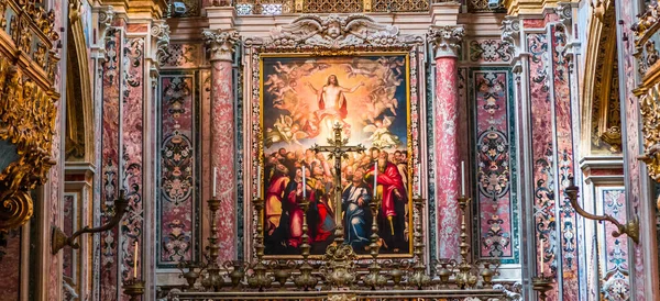 Naples Italy May 2014 Interiors Details San Gregorio Armeno Church — Stock Photo, Image