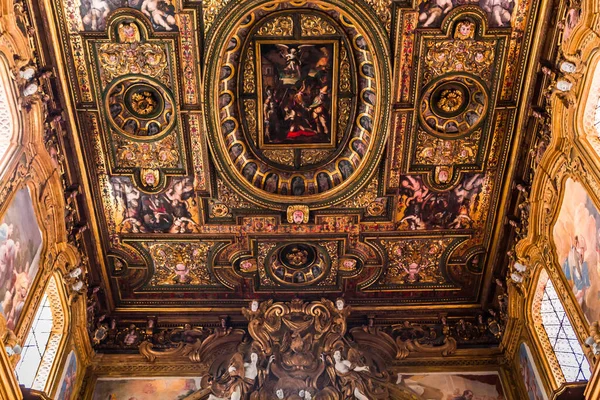 Naples Itália Maio 2014 Interiores Detalhes Igreja San Gregorio Armeno — Fotografia de Stock