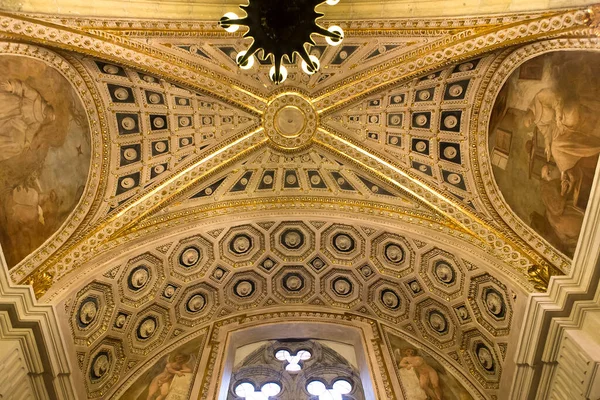 Naples Itálie Května 2014 Interiéry Detaily Kostela Santa Chiara Května — Stock fotografie