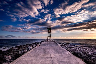 Saint Pierre, La Reunion Adası, Hint Okyanusu, 26 Nisan 2016, Saint Pierre, Fransa