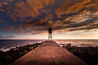 Saint Pierre, La Reunion Adası, Hint Okyanusu, 26 Nisan 2016, Saint Pierre, Fransa