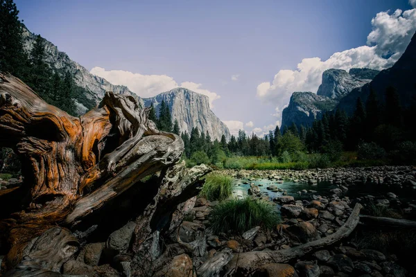 Weltberühmte Kletterwand Von Capitan Yosemite Nationalpark Kalifornien Usa — Stockfoto