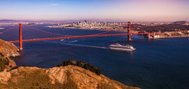 Golden Gate Köprüsü, San Francisco, California, ABD