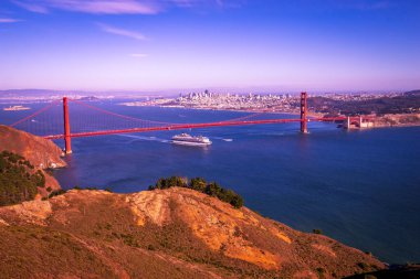 Golden Gate Köprüsü, San Francisco, California, ABD