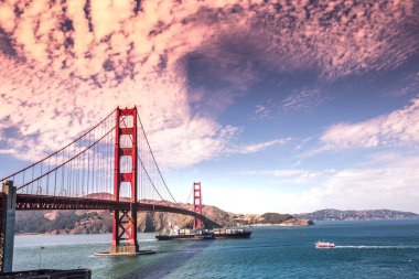 Golden Gate Köprüsü, San Francisco, California, ABD