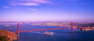 Golden Gate Köprüsü, San Francisco, California, ABD