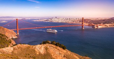 Golden Gate Köprüsü, San Francisco, California, ABD