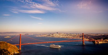 Golden Gate Köprüsü, San Francisco, California, ABD