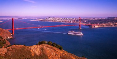 Golden Gate Köprüsü, San Francisco, California, ABD