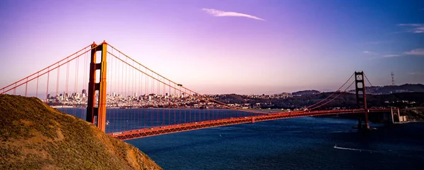 Golden Gate Bridge San Francisco Califórnia Eua — Fotografia de Stock