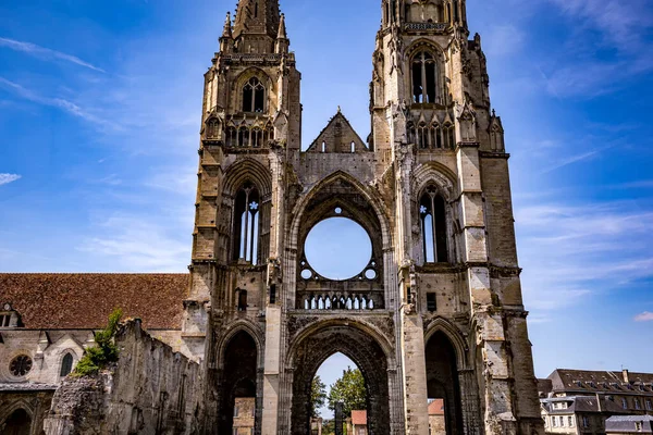 Soissons France August 2016 Saint Jean Des Vignes Abbey August — Stock Photo, Image