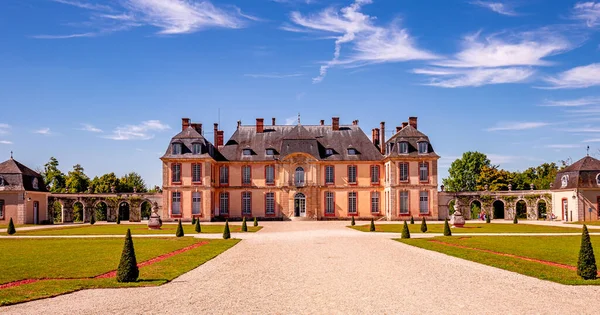 Motte Tilly France August 2016 Exteriors Gardens Motte Tilly Castle — Stock Photo, Image