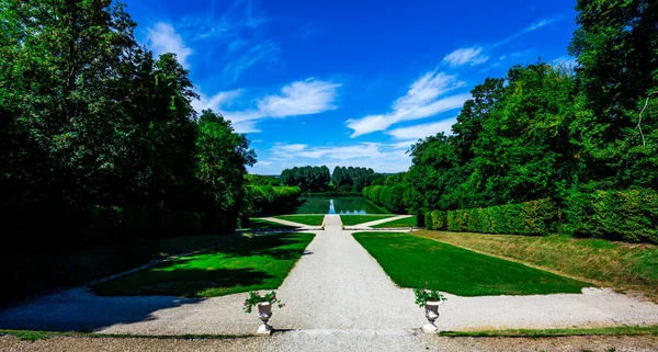 Motte Tilly France August 2016 Exteriors Gardens Motte Tilly Castle — Stock Photo, Image