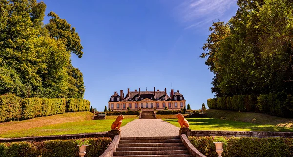 Motte Tilly Francia Agosto 2016 Exteriores Jardines Del Castillo Motte —  Fotos de Stock