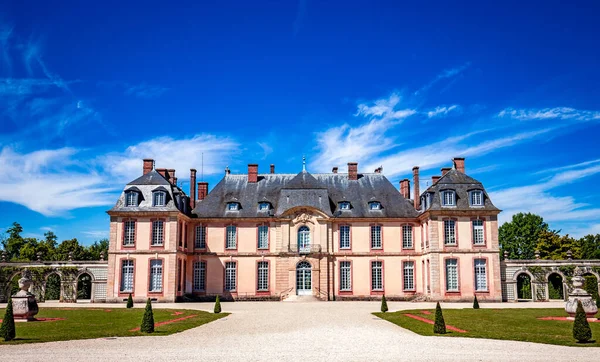 Motte Tilly Francia Agosto 2016 Exteriores Jardines Del Castillo Motte — Foto de Stock