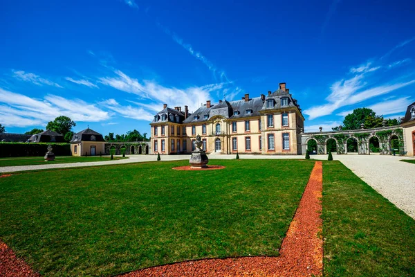 Motte Tilly France August 2016 Exteriors Gardens Motte Tilly Castle — Stock Photo, Image