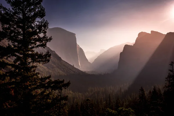 Vale Yosemite Parque Nacional Yosemite Califórnia Eua — Fotografia de Stock