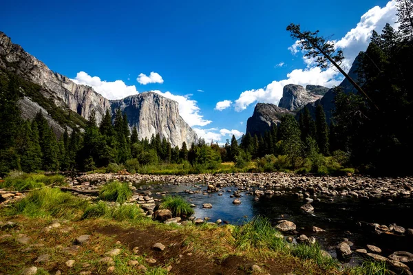 Valle Yosemite Parque Nacional Yosemite California — Foto de Stock