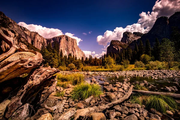 Yosemite Vadisi Yosemite Ulusal Parkı Kaliforniya Abd — Stok fotoğraf