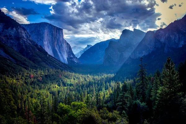 Йосемітська Долина Національний Парк Йосеміті Каліфорнія Уза — стокове фото
