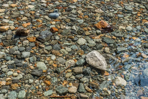 Felsen Sind Unter Klarem Wasser Denny Creek Bundesstaat Washington Sehen — Stockfoto