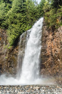 Bir görünüm Washington eyaletinde Franklin Falls.