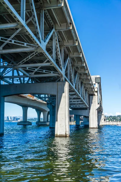 Autópálya Washington Alábbi Híd Látképe — Stock Fotó