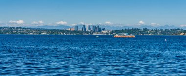Bellevue, Washington 'un ufuk çizgisi.