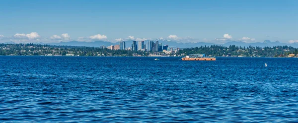 Uma Vista Horizonte Bellevue Washington — Fotografia de Stock