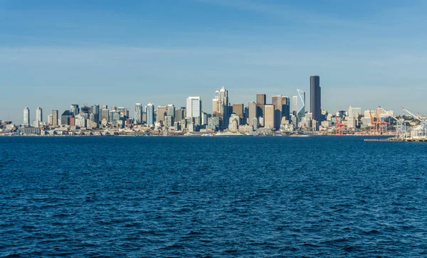 Una Vista Los Edificios Del Centro Seattle Washington — Foto de Stock