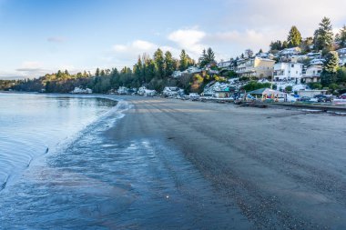 Kış Dash noktası kıyı