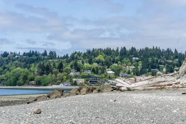 Low Tide Washington krajobraz 6 — Zdjęcie stockowe