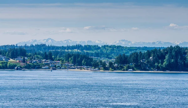 Puget Sound nära Tacoma 4 — Stockfoto