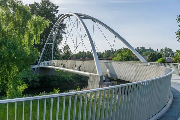 Fußgängerbrücke Südmitte 6 — Stockfoto