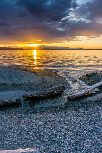 Washington Beach Sunset 6 — Stok Foto