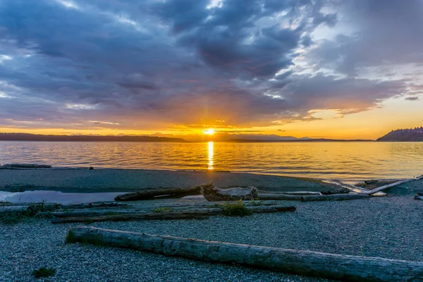 Washington Beach Sunset 5 —  Fotos de Stock