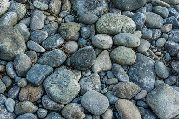 Rund Fluss Felsen Hintergrund — Stockfoto