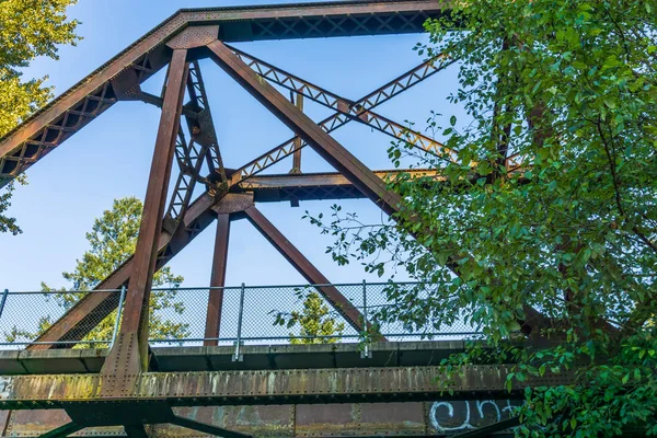 Oude brug sectie — Stockfoto