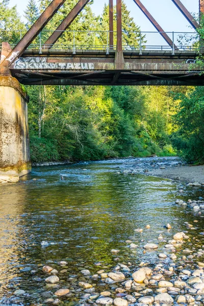 Lieber Fluss unter Brücke 3 — Stockfoto