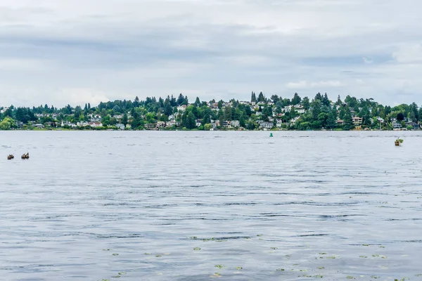 Laurelhurst Shoreline Homes 3 — Zdjęcie stockowe