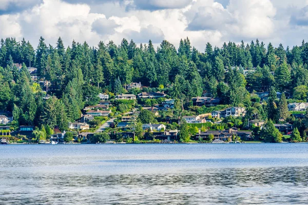 Mercer Island i chmury 9 — Zdjęcie stockowe