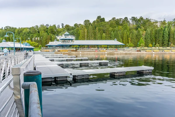 Dock bij Renton Park — Stockfoto