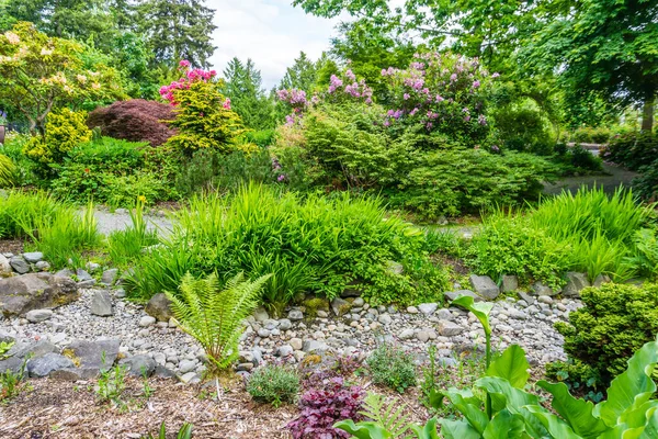 Sentier Jardin Rocheux Seatac Washington — Photo