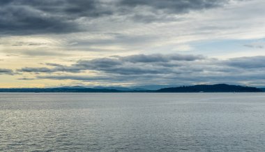 Washington 'da Puget Sound' da bulutlar var..