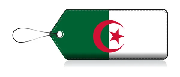 Σημαία Αλγερίας, Κατασκευασμένη στην Αλγερία — Διανυσματικό Αρχείο