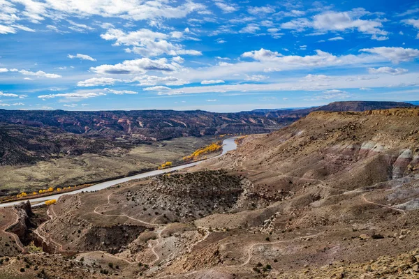 Vista Dalla Cima Dei Mcinnis Canyons Nello Utah Con Cielo — Foto Stock