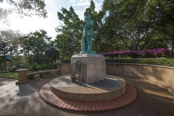 Staty Phraya Ratsadanupradit Valentins Phakdi Rang Hill Phuket City Utsiktsplats — Stockfoto
