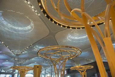 Yeni Türk İstanbul Havaalanı'nın iç